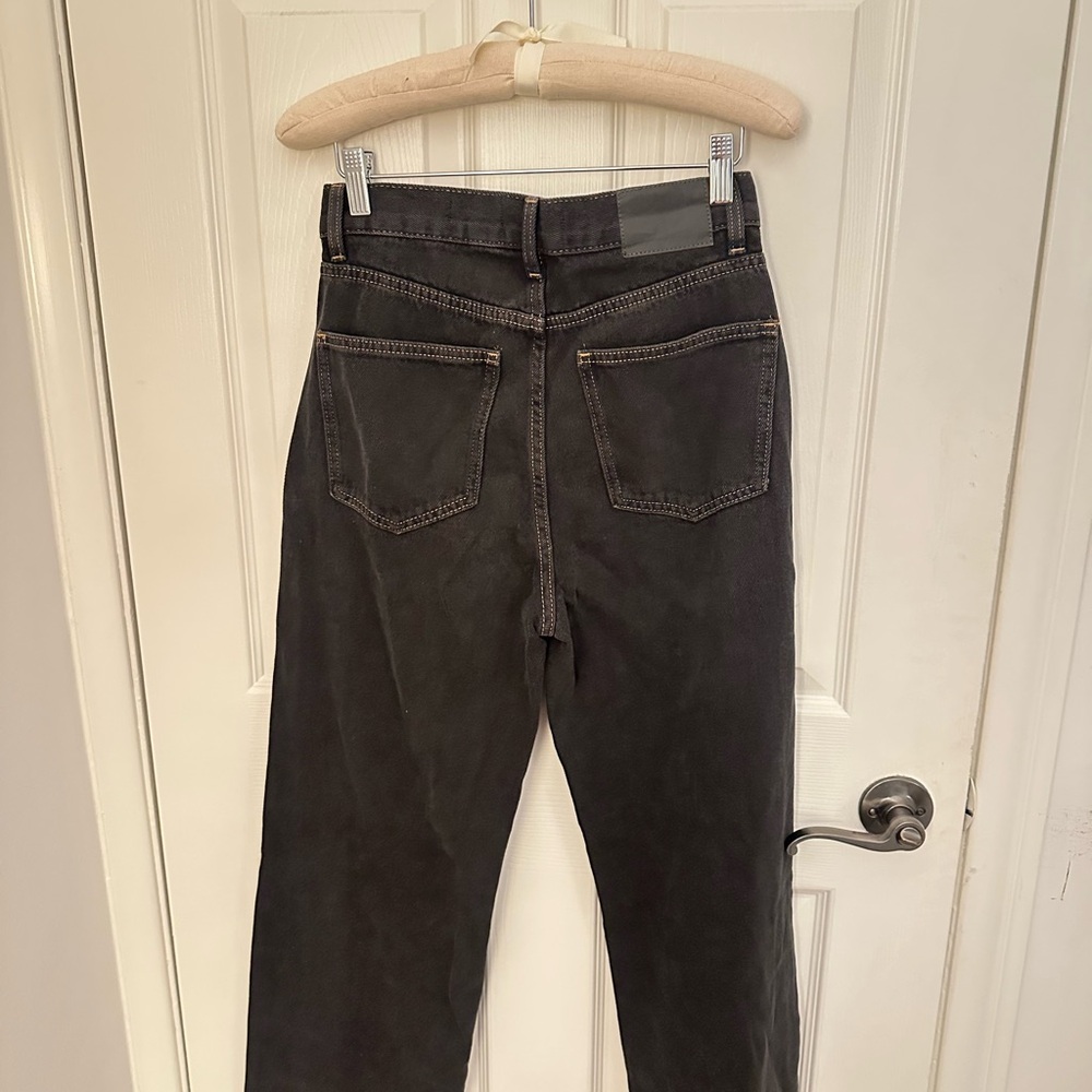 Cotton On Charcoal Loose Straight Jeans